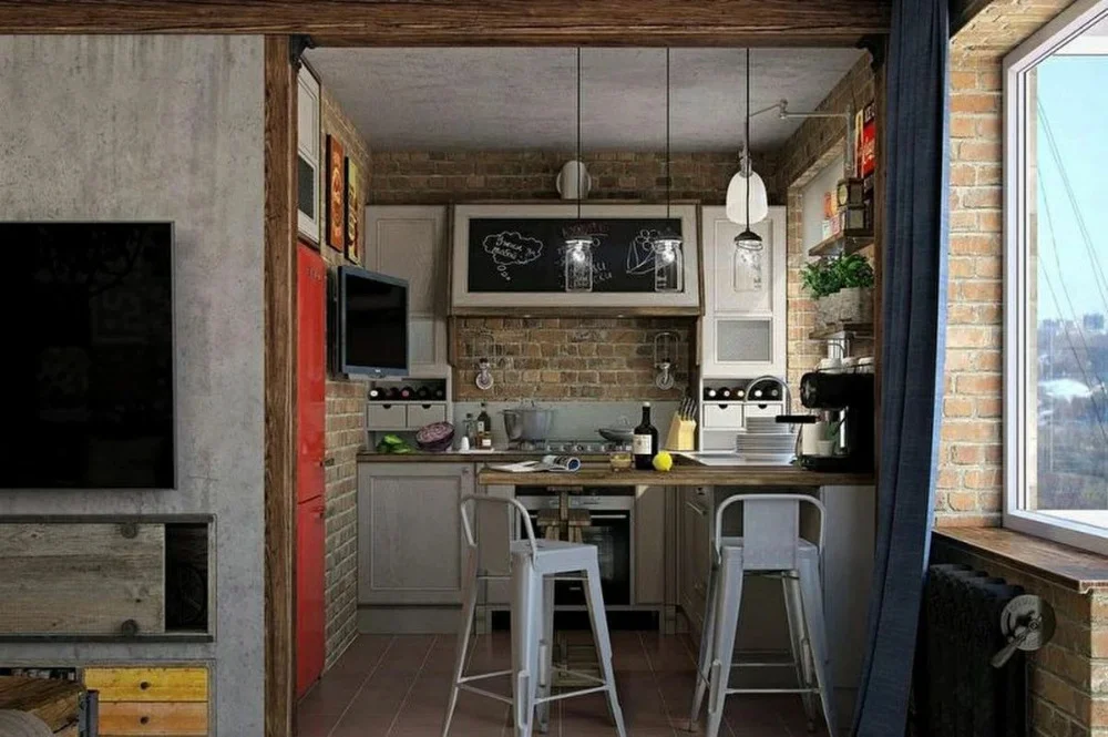 Дизайн маленькой кухни — идеи оформления интерьера